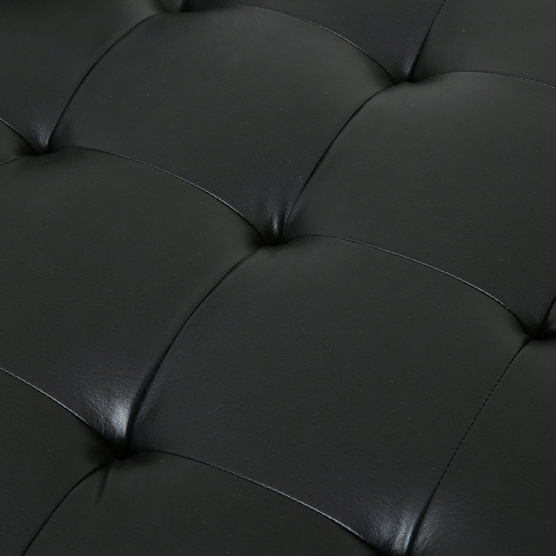 Oliver 2 Piece Faux Leather Sectional & Reviews Wayfair